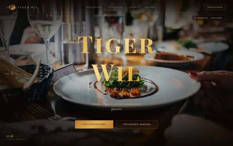 Startseite von Tiger Wil (v1)